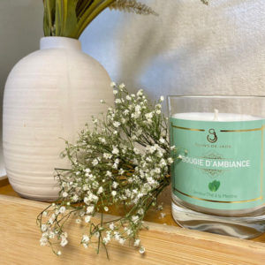 Une bougie parfumée à la douce senteur de thé vert. Créez une ambiance apaisante avec cette bougie délicatement parfumée. Parfait pour une soirée détente ou une séance de méditation.